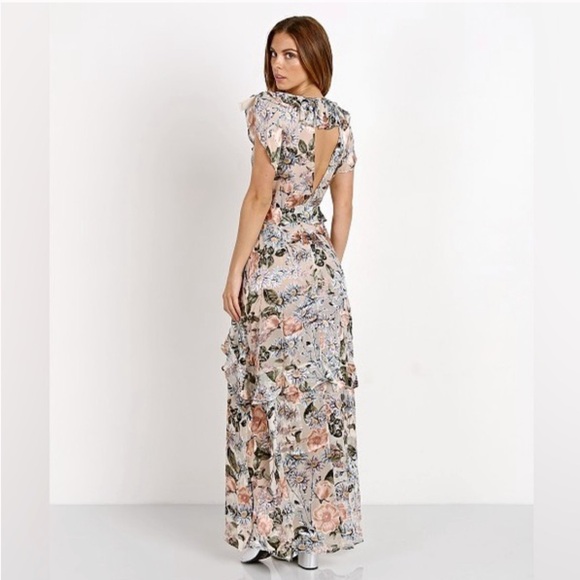 For Love And Lemons Luciana High Low Floral Dress - Picture 2 of 4